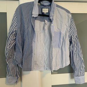 American eagle button up shirt